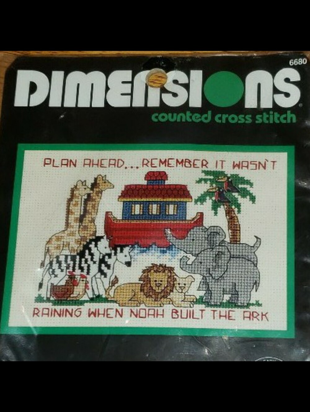 Dimensions Counted Cross-Stitch "Plan Ahead..." Cross-Stitch Kit